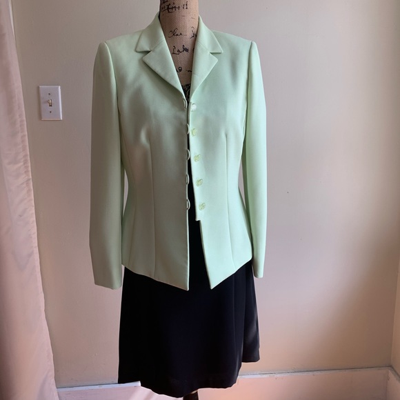 NWT KASPER BLACK EMBELLISHED CAREER JACKET BLAZER SIZE 8 10 16 W WOMEN $139